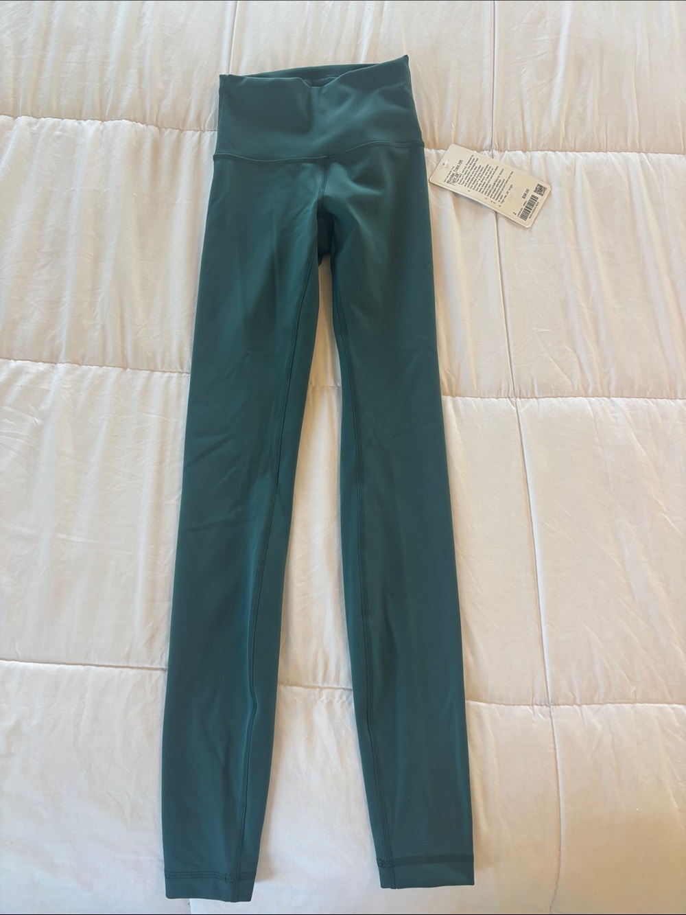 lululemon athletica Teal High-Rise Wunder Train Leggings